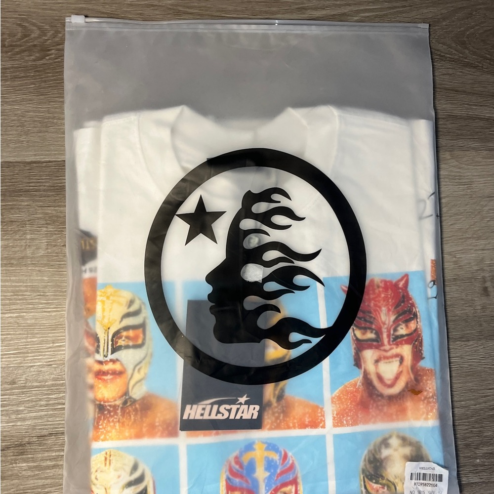 Hellstar White Graphic Tee - Short Sleeve